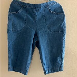 Women's Blue Denim Shorts